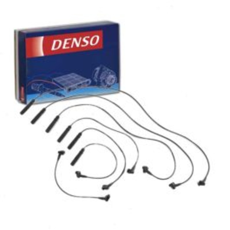 DENSO Spark Plug Wire Set for 1993-1994 Toyota T100 3.0L V6