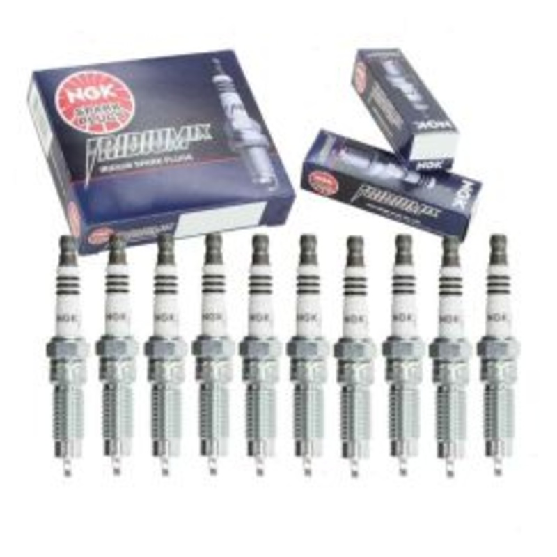 10 pc NGK Iridium IX Spark Plugs for 2013 Ford F650 6.8L V10