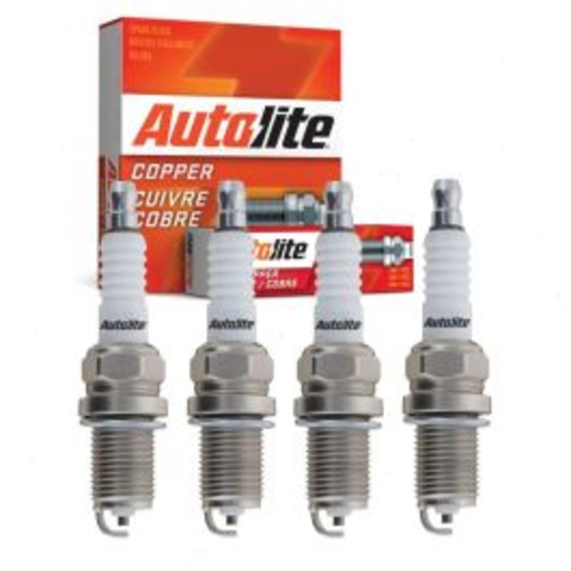 4 pc Autolite Copper Core Spark Plugs for 1986-1993 Toyota Celica 1.6L 2.0L L4
