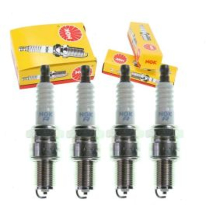 4 pc NGK Standard Spark Plugs for 1983-1986 Dodge Power Ram 50 2.0L 2.6L L4