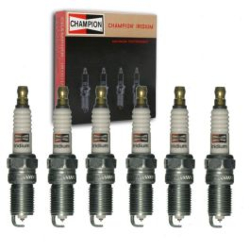 6 pc Champion Iridium Spark Plugs for 1996-1998 Chevrolet C1500 4.3L V6