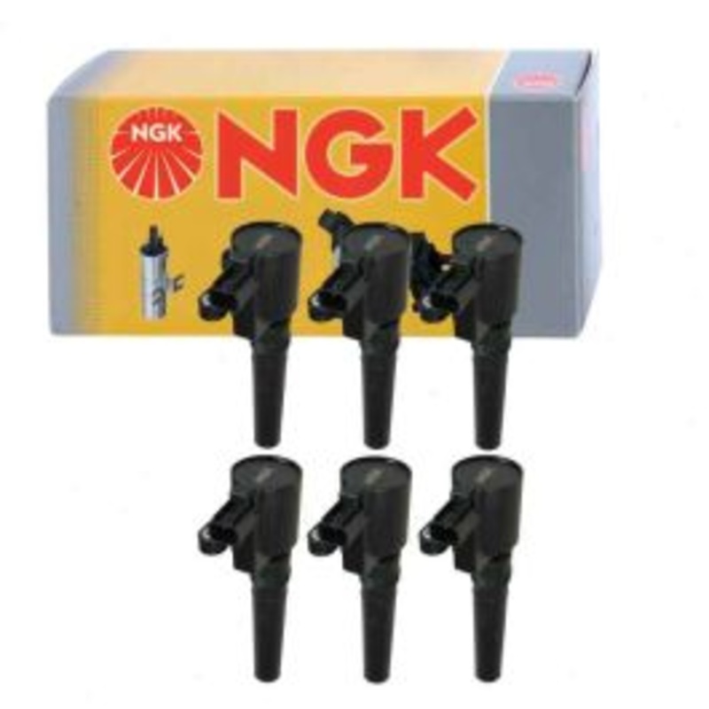 6 pc NGK 48652 U5038 Ignition Coils