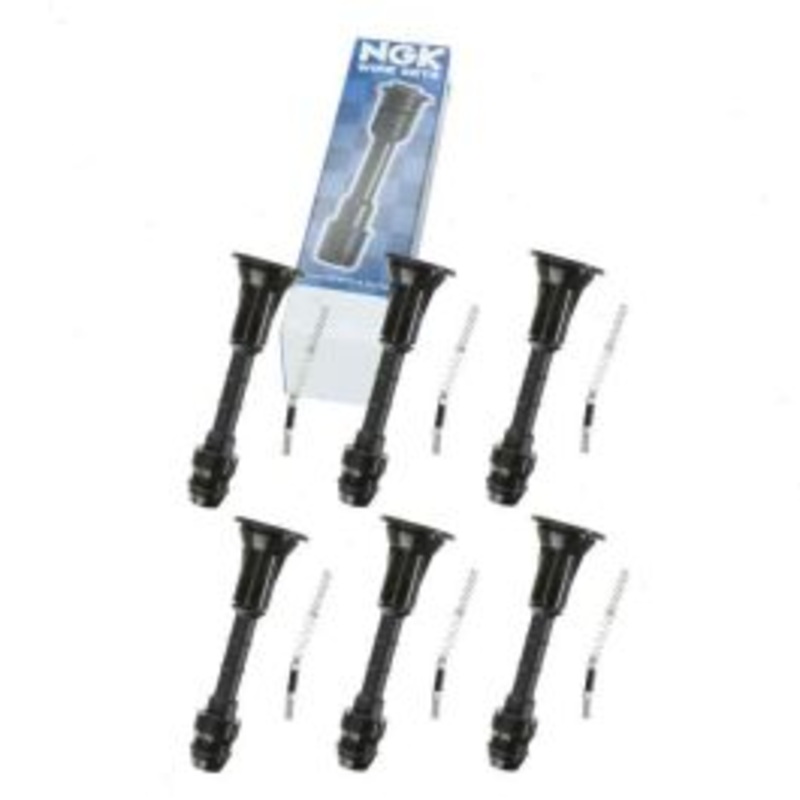 6 pc NGK Ignition Coil Boots for 2003-2008 Infiniti FX35 3.5L V6