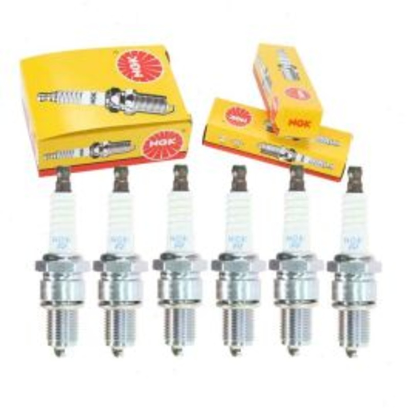 6 pc NGK Standard Spark Plugs for 1968-1970 Jeep J-3500 3.8L L6