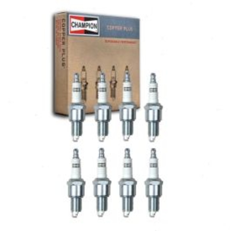 8 pc Champion Copper Plus Spark Plugs for 1984-1985 Mercedes-Benz 380SE 3.8L V8