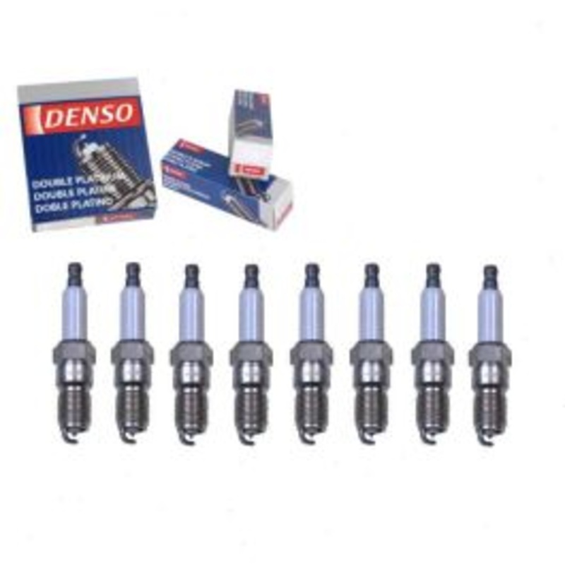 8 pc DENSO Double Platinum Spark Plugs for 2000-2004 Cadillac Seville 4.6L V8