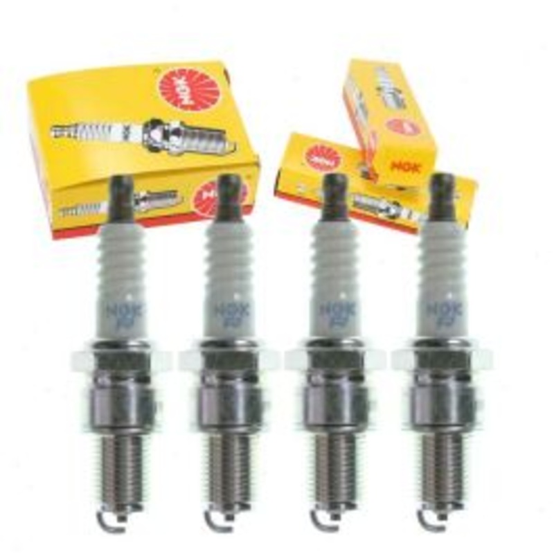4 pc NGK Standard Spark Plugs for 1984-1987 Honda Civic 1.3L 1.5L L4