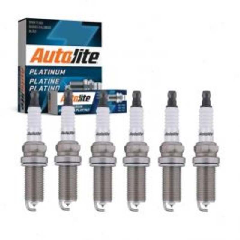 6 pc Autolite Platinum Spark Plug for 2009 Hyundai Genesis 3.8L V6