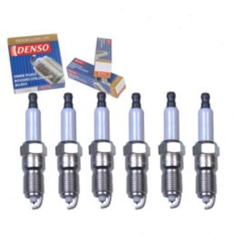 6 pc DENSO Iridium Long Life Spark Plugs for 2003 Ford E-150 4.2L V6