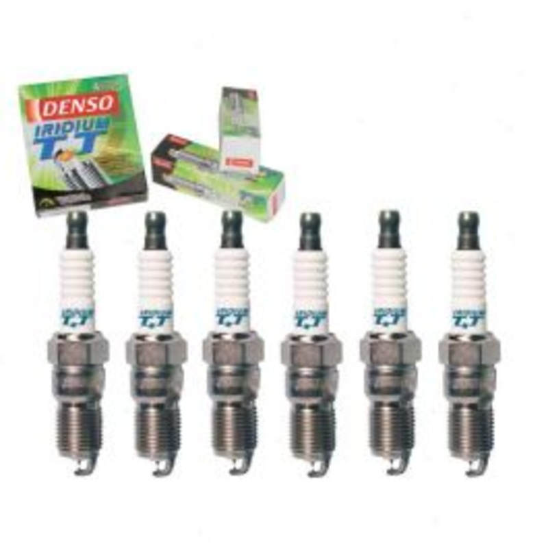 6 pc DENSO Iridium TT Spark Plugs for 1987-1990 Chevrolet Celebrity 2.8L 3.1L V6