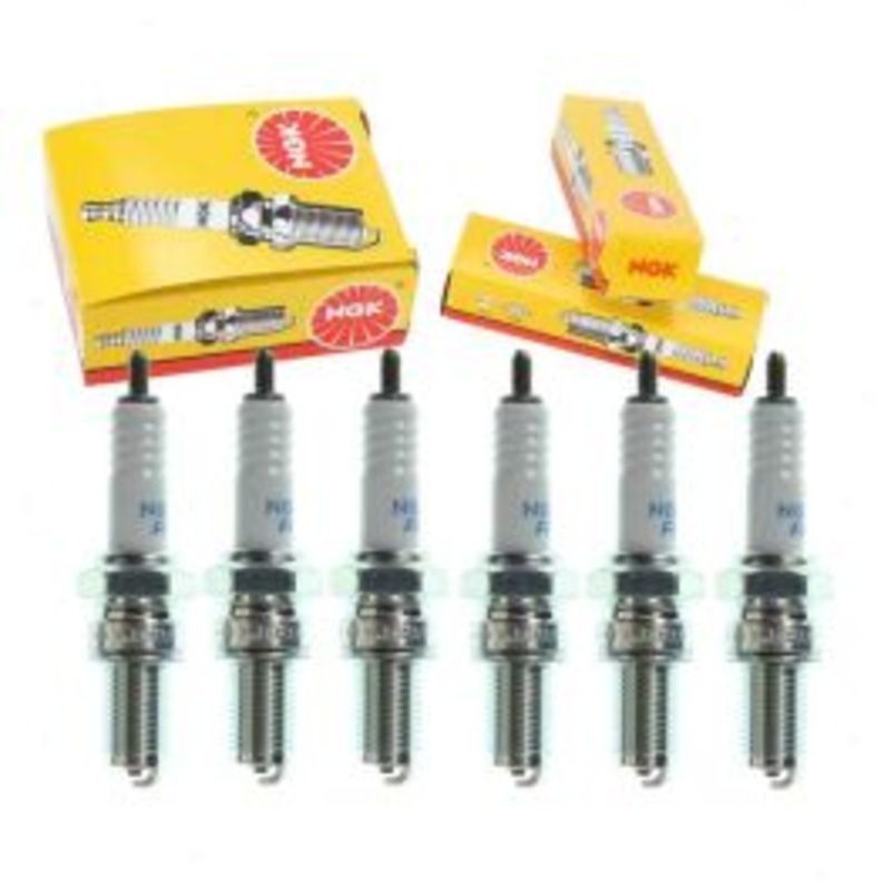 6 pc NGK Standard 3188 JR9B Spark Plugs