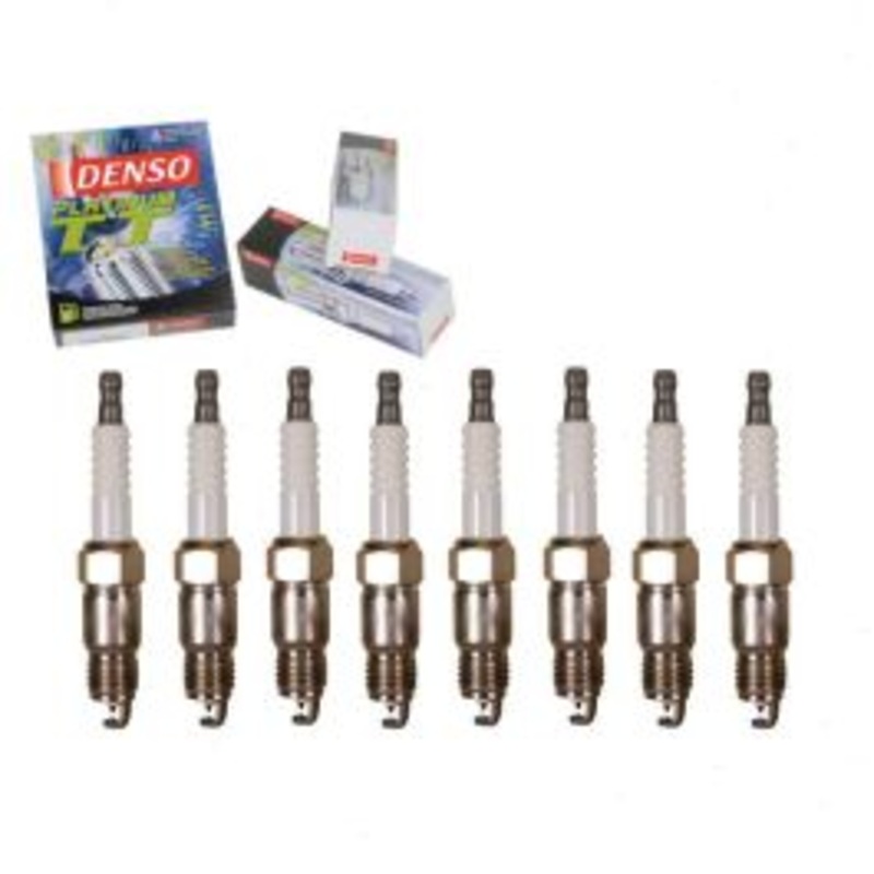 8 pc DENSO Platinum TT Spark Plugs for 1971-1987 Chevrolet El Camino 5.0L 7.4L V8