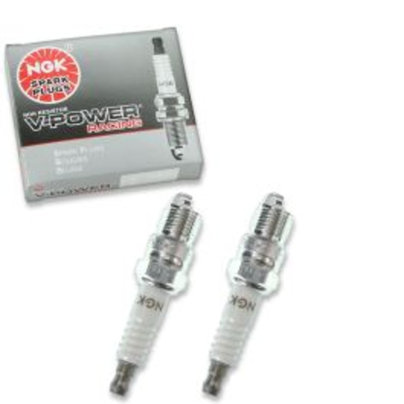2 pc NGK V-Power Racing 5657 R5674-8 Spark Plugs