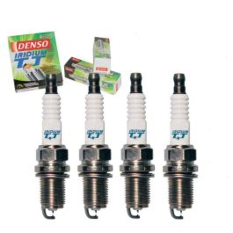 4 pc DENSO Iridium TT Spark Plugs for 1988-1989 Pontiac Grand Am 2.3L L4