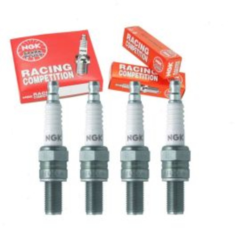 4 pc NGK Racing 3235 R0045Q-9 Spark Plugs