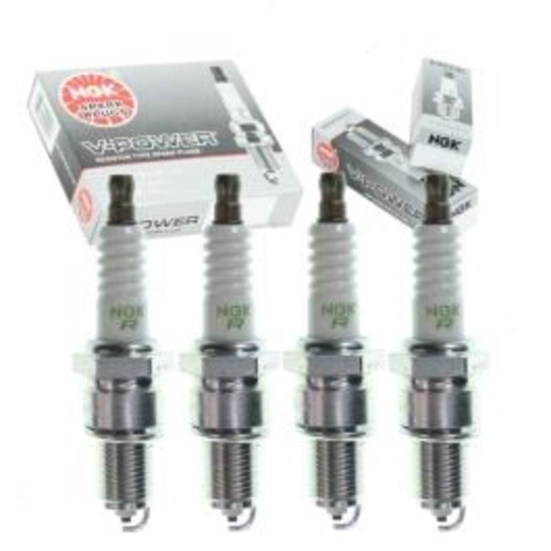 4 pc NGK V-Power Spark Plugs for 1979-1987 Mazda B2000 2.0L L4