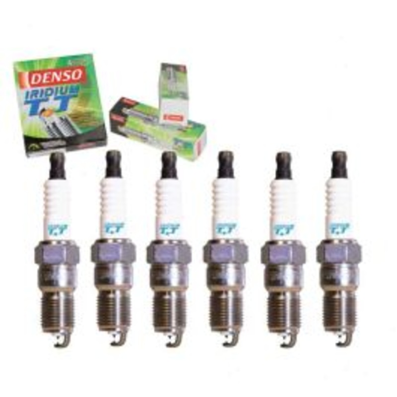 6 pc DENSO Iridium TT Spark Plugs for 1977-1981 Peugeot 604 2.7L 2.8L L6 V6