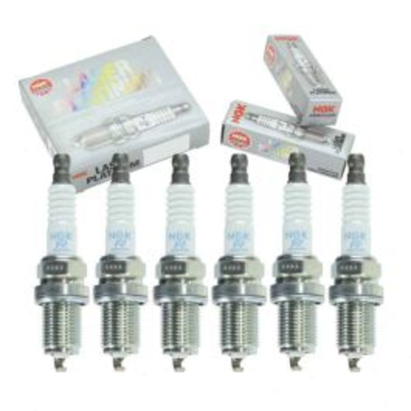 6 pc NGK Laser Platinum Spark Plugs for 1999-2000 Mitsubishi Galant 3.0L V6