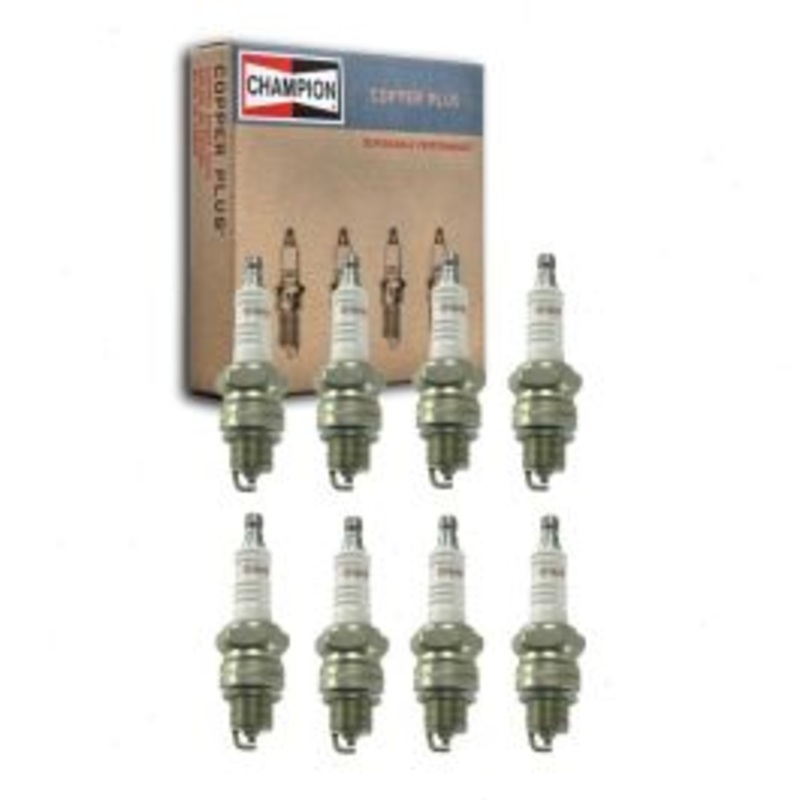 8 pc Champion Copper Plus 312 L87YC Spark Plugs