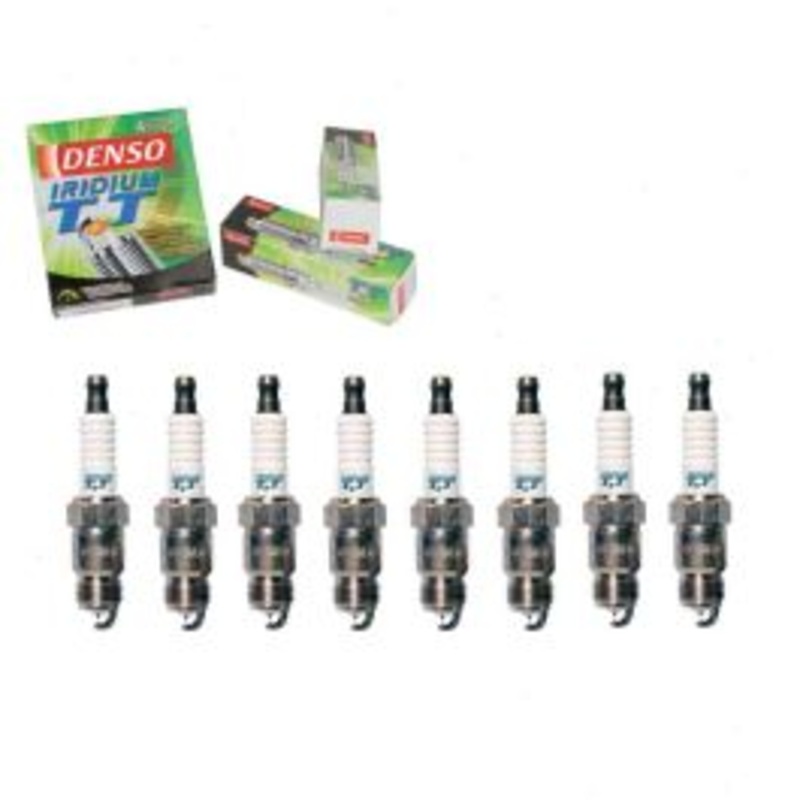 8 pc DENSO Iridium TT Spark Plugs for 1975-1986 Chevrolet K20 5.0L 5.7L 6.6L 7.4L V8