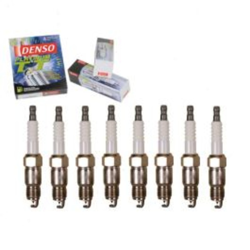 8 pc DENSO Platinum TT Spark Plugs for 1987-1997 GMC P3500 5.7L 7.4L V8