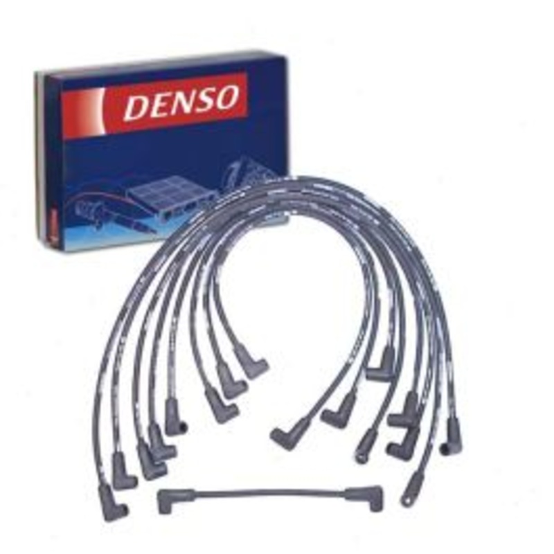 DENSO Spark Plug Wire Set for 1987 Chevrolet V20 5.7L V8