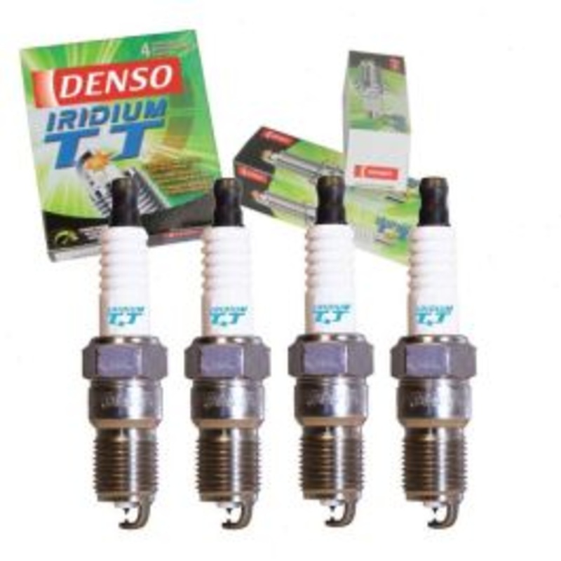 4 pc DENSO Iridium TT Spark Plugs for 2002-2003 Saturn LW200