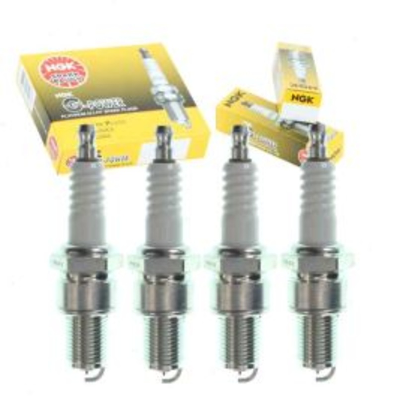 4 pc NGK G-Power Spark Plugs for 1981-1984 Toyota Starlet 1.3L L4