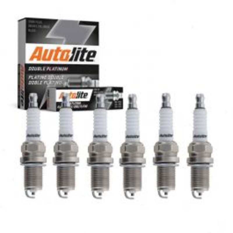 6 pc Autolite Double Platinum Spark Plug for 1993-2002 Nissan Quest