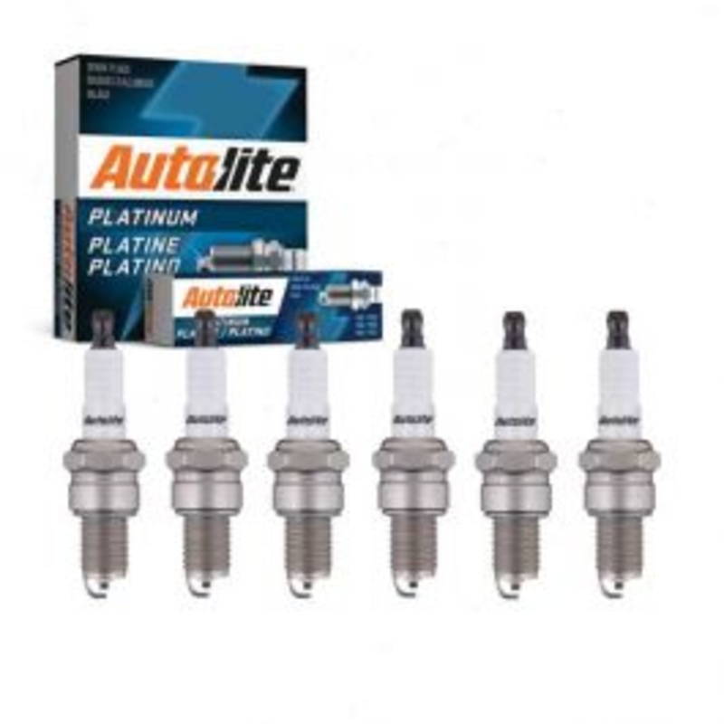 6 pc Autolite Platinum Spark Plug for 1968-1974 BMW 2800 2.8L L6