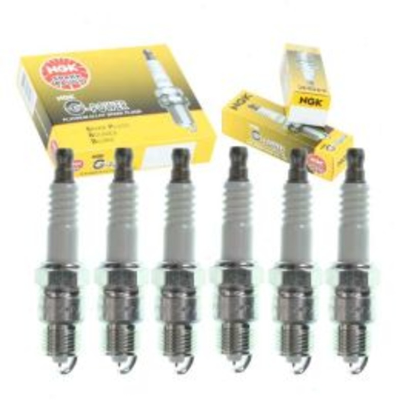 6 pc NGK G-Power Spark Plugs for 1971 Chevrolet G30 Van 4.1L L6