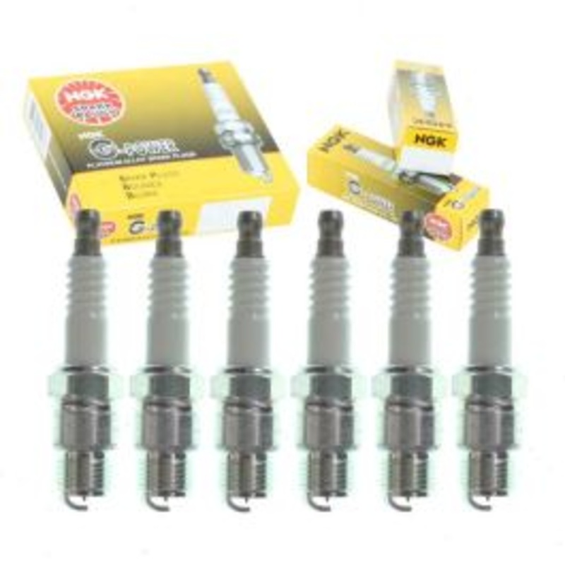 6 pc NGK G-Power Spark Plugs for 1975-1979 Chevrolet G30 4.1L 4.8L L6