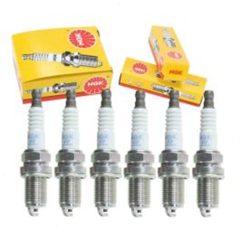 6 pc NGK Standard Spark Plugs for 2001-2003 Mitsubishi Eclipse 3.0L V6