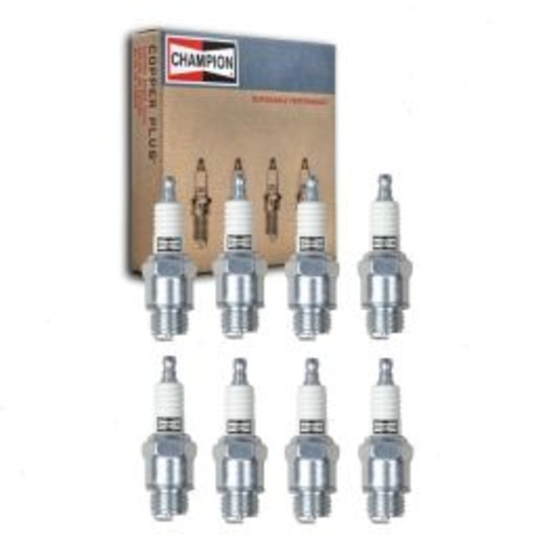 8 pc Champion Industrial Spark Plugs for 1930-1931 Peerless Master 8