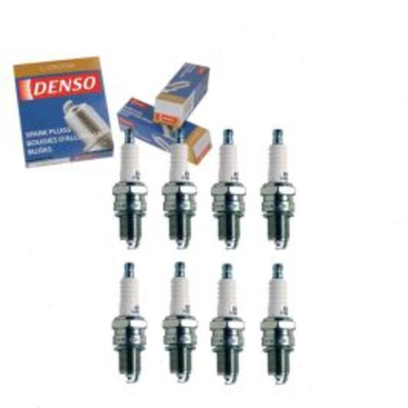 8 pc DENSO Standard U-Groove Spark Plugs for 1968-1973 Cadillac DeVille 7.7L V8