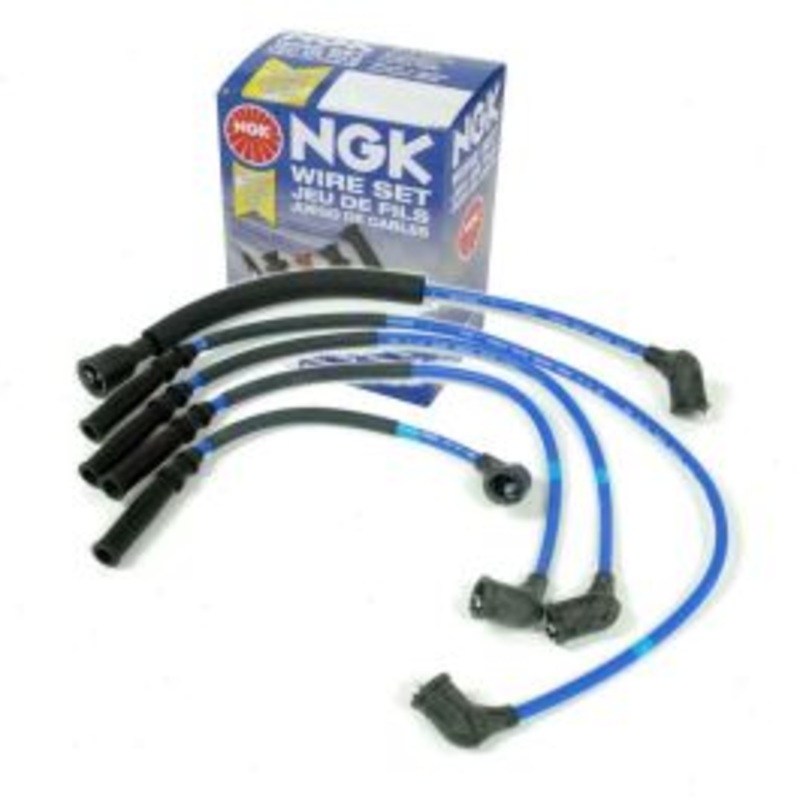 NGK Spark Plug Wire Set for 1983-1987 Mazda 626 2.0L L4