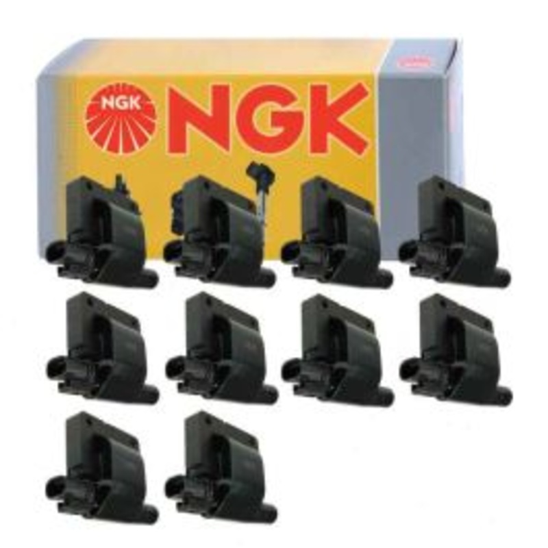 10 pc NGK 49045 U1024 Ignition Coils