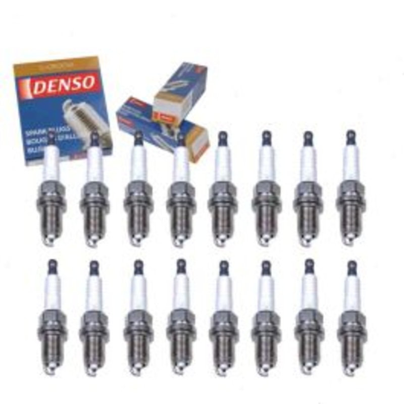 16 pc DENSO Standard U-Groove Spark Plugs for 2003-2006 Mercedes-Benz CLK55 AMG 5.5L V8