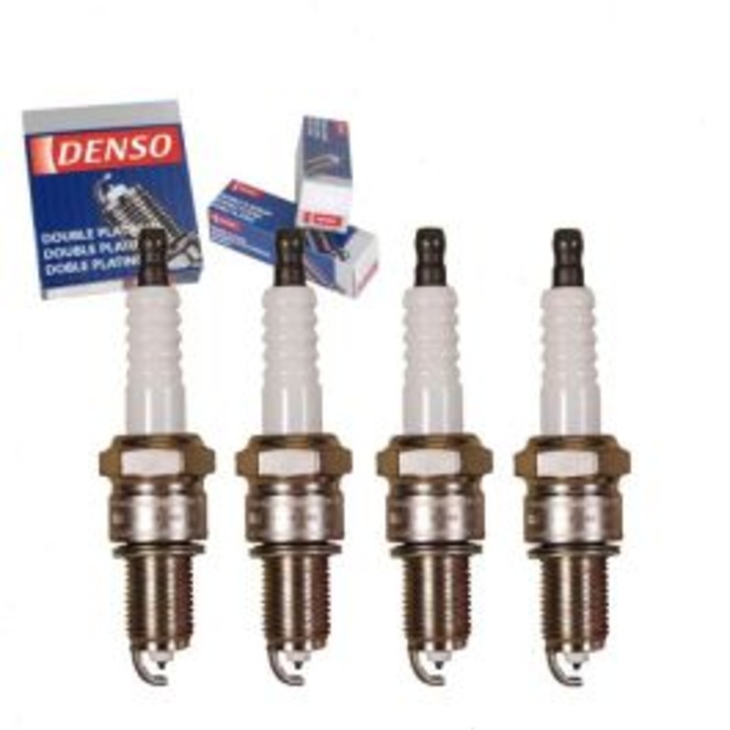 4 pc DENSO Double Platinum 3239 P16R13 Spark Plugs