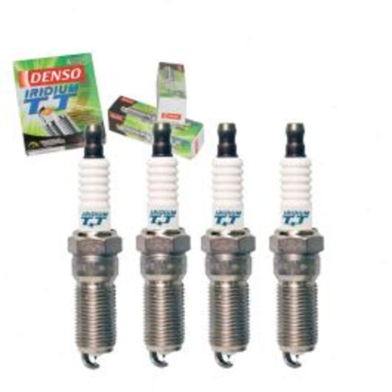 4 pc DENSO Iridium TT Spark Plugs for 1999-2002 Mercury Cougar 2.0L L4