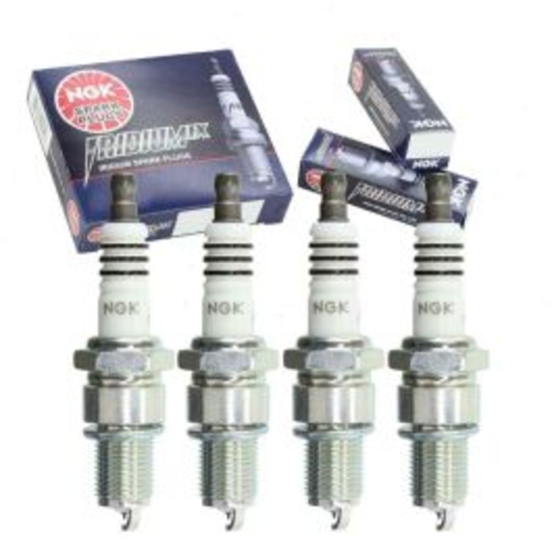 4 pc NGK Iridium IX Spark Plugs for 1983 Dodge Power Ram 50 2.6L L4