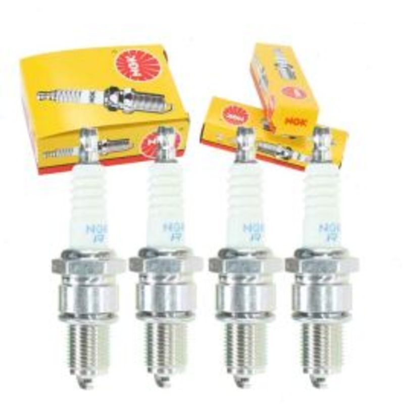 4 pc NGK Standard Spark Plugs for 1976-1977 Plymouth Arrow 1.6L 2.0L L4