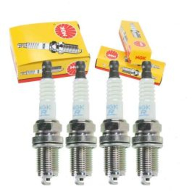 4 pc NGK Standard Spark Plugs for 1989 Isuzu I-Mark 1.6L L4