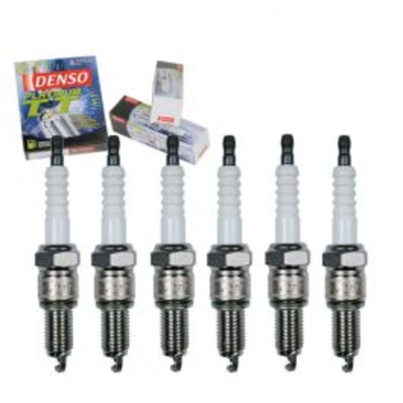 6 pc DENSO Platinum TT Spark Plugs for 1960-1961 Plymouth Custom 3.7L L6