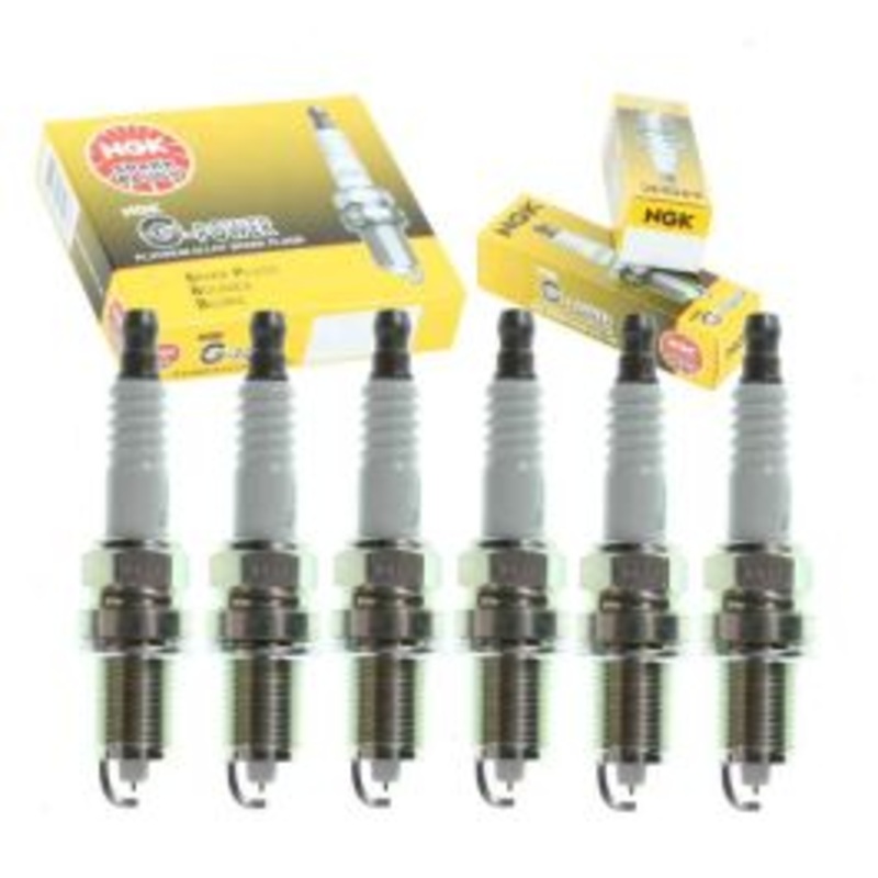 6 pc NGK G-Power Spark Plugs for 1989 Mazda MPV 3.0L V6