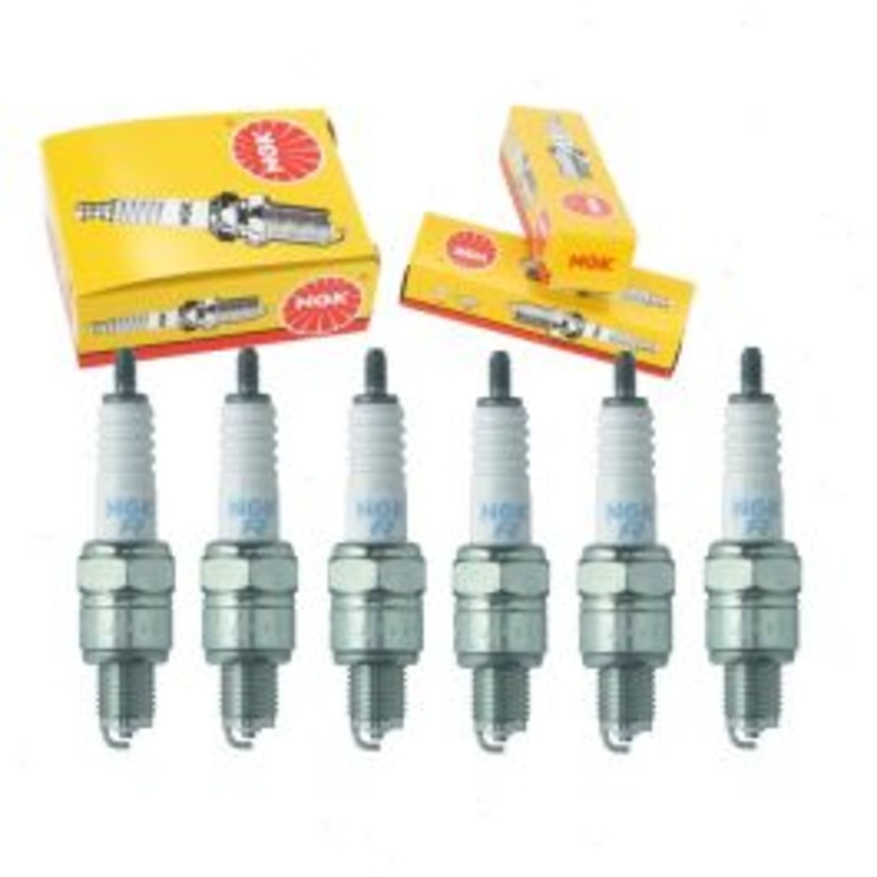6 pc NGK Standard 1488 CR7HSA BLYB Spark Plugs
