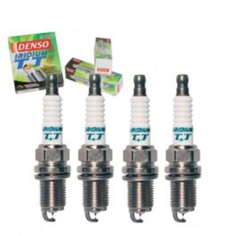 4 pc DENSO Iridium TT Spark Plugs for 2012-2016 Toyota Prius C 1.5L L4