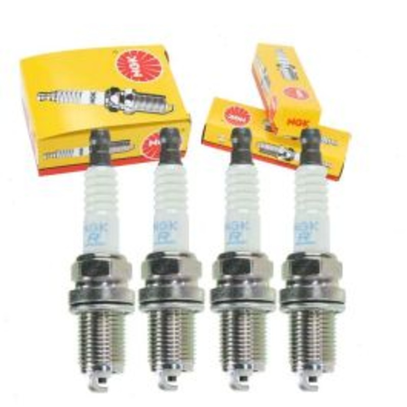 4 pc NGK Standard Spark Plugs for 1999-2000 Honda Civic 1.6L L4