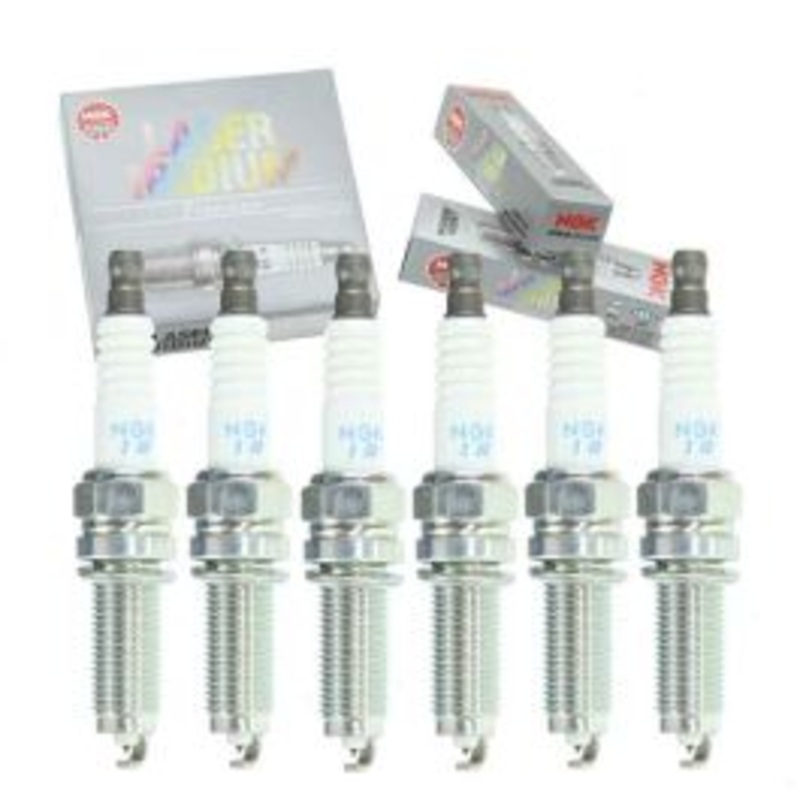 6 pc NGK Laser Iridium 7751 ILZKR7B11 Spark Plugs