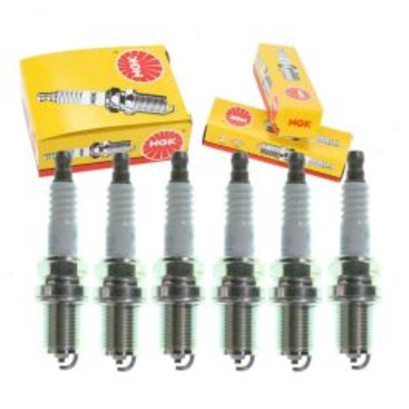 6 pc NGK Standard Spark Plugs for 1995-1996 Jaguar XJR 4.0L L6
